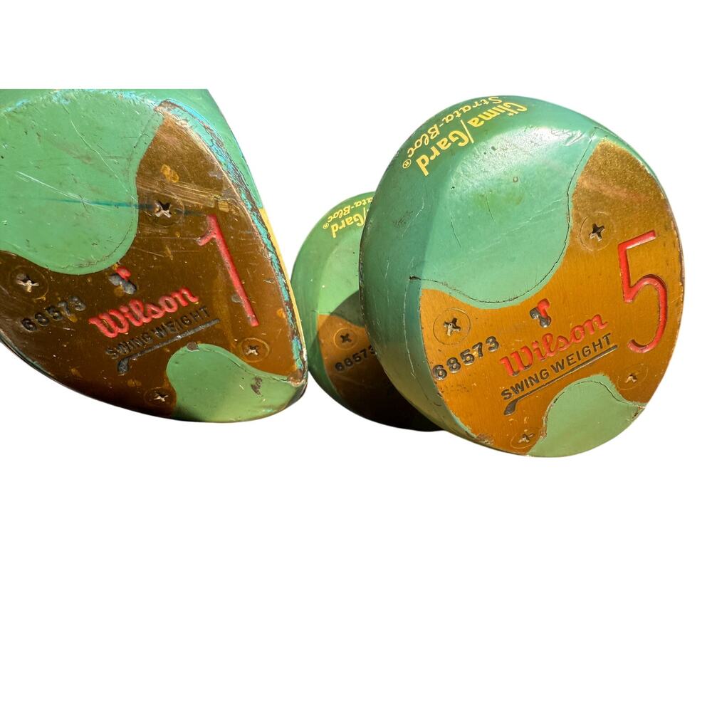 VTG Wilson Country Club Lady Wood Set (1-3-5) LRH Pro Only Ladies Steel GREEN - Picture 6 of 6